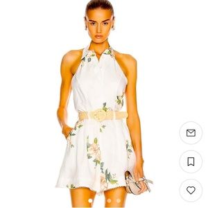 Zimmermann kirra halter neck romper